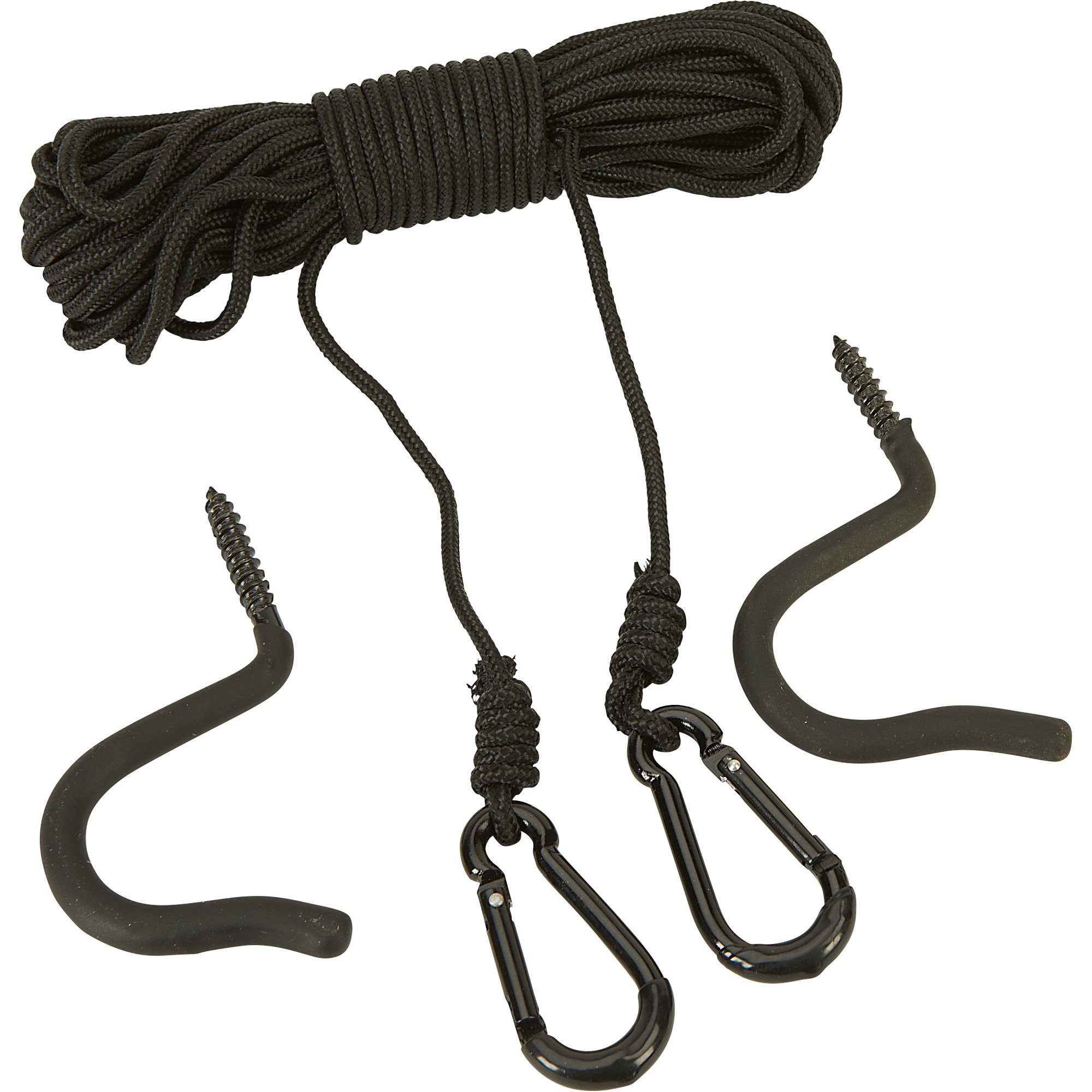 Big Game Tree Stand Hoist Rope and Accessory Hooks Kit — 30ft. Rope
